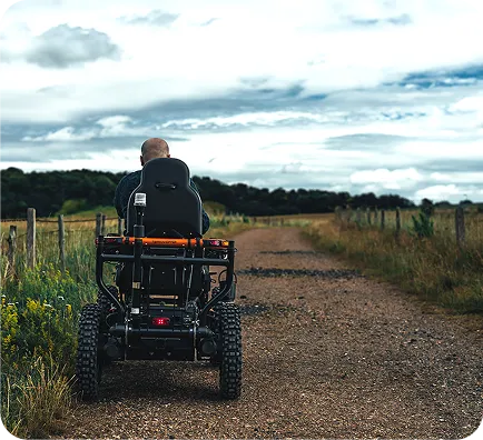 Overlander 4ZX: Off-Road Wheelchair | TerrainHopper